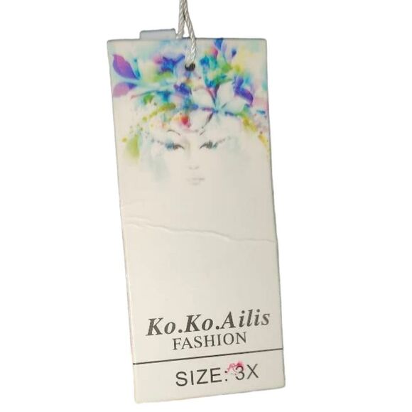 Ko. Ko. Ailis Fashion Graphic Front Blouse - Picture 7 of 11